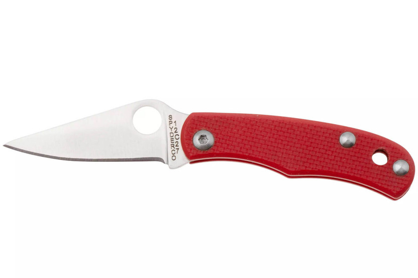 Canivete Spyderco C133GRDP Bug 4.3cm G10 cabo vermelho