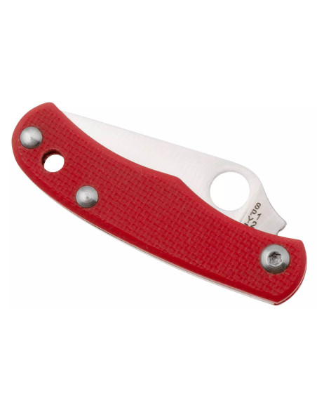 Spyderco C133GRDP Bug coltello pieghevole 4,3 cm G10 manico rosso