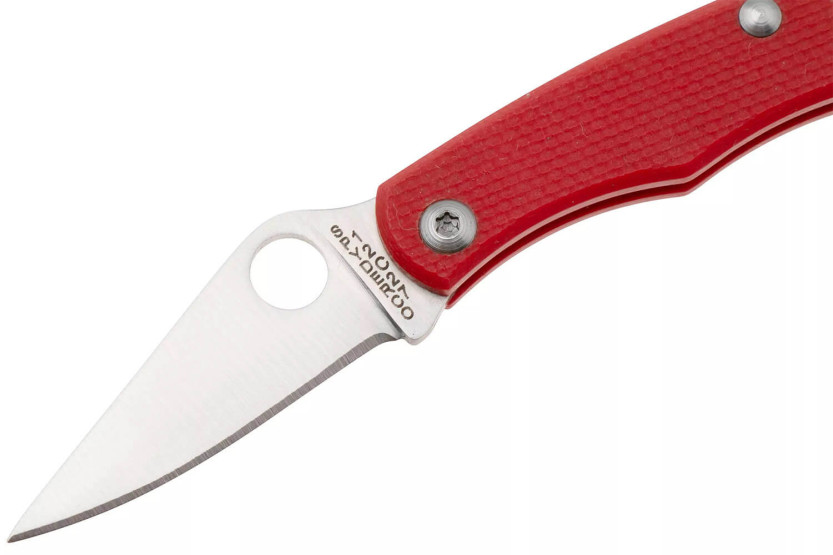 Canivete Spyderco C133GRDP Bug 4.3cm G10 cabo vermelho