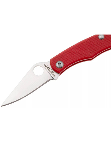 Canivete Spyderco C133GRDP Bug 4.3cm G10 cabo vermelho