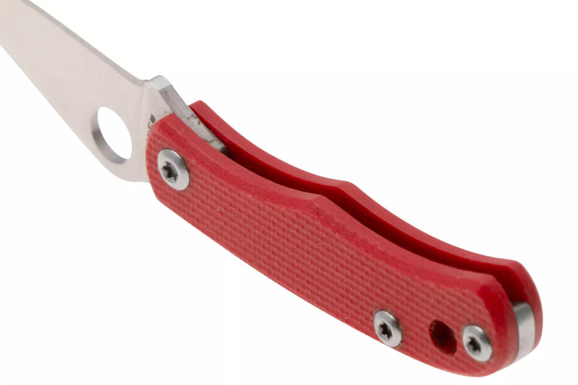 Spyderco C133GRDP Bug foldekniv 4,3 cm G10 rødt håndtak