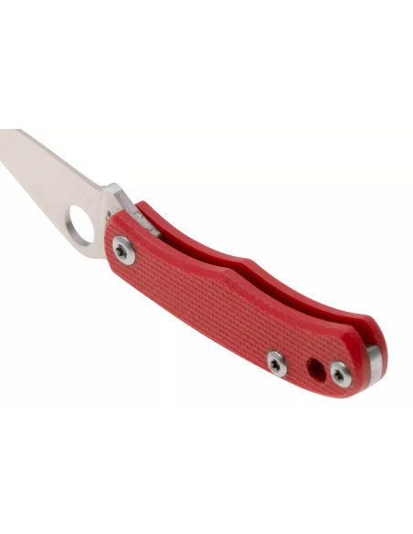 Navaja Spyderco C133GRDP Bug 4.3cm Mango G10 rojo