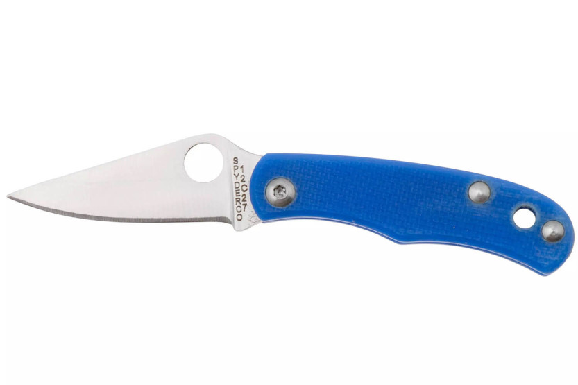Spyderco Bug C133GBKP foldekniv 4,3 cm håndtag i blå G10