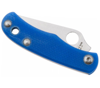 Spyderco Bug C133GBKP foldekniv 4,3 cm håndtag i blå G10 2