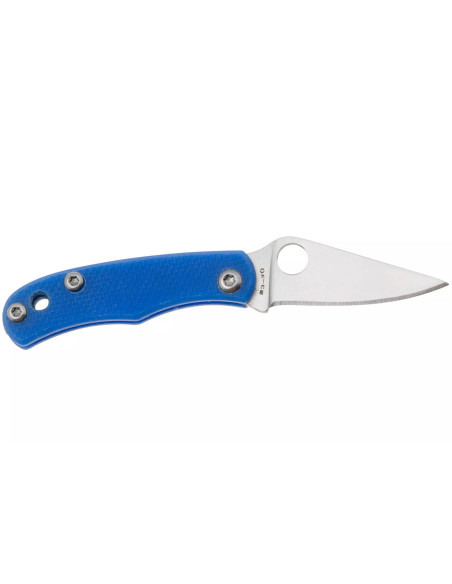 Spyderco Bug C133GBKP fällkniv 4,3 cm handtag i blå G10