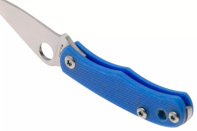 Spyderco Bug C133GBKP fällkniv 4,3 cm handtag i blå G10
