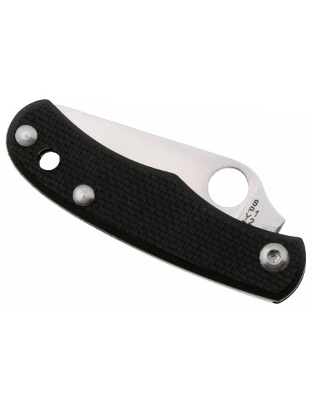 Spyderco Bug C133GBKP folding knife 4.3cm G10 black handle