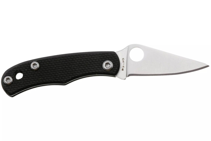 Spyderco Bug C133GBKP folding knife 4.3cm G10 black handle