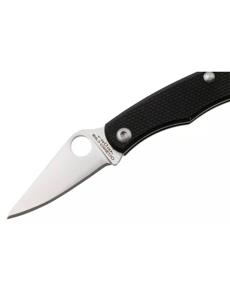 Spyderco Bug C133GBKP folding knife 4.3cm G10 black handle