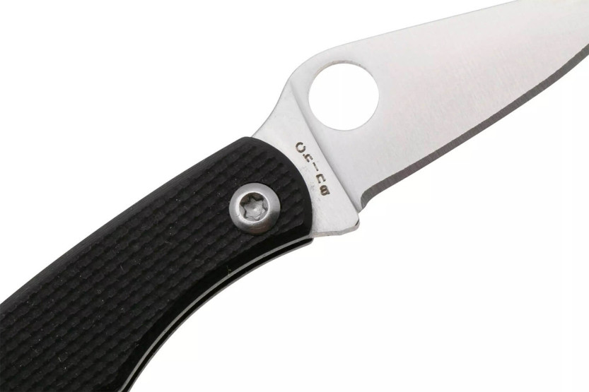 Spyderco Bug C133GBKP folding knife 4.3cm G10 black handle