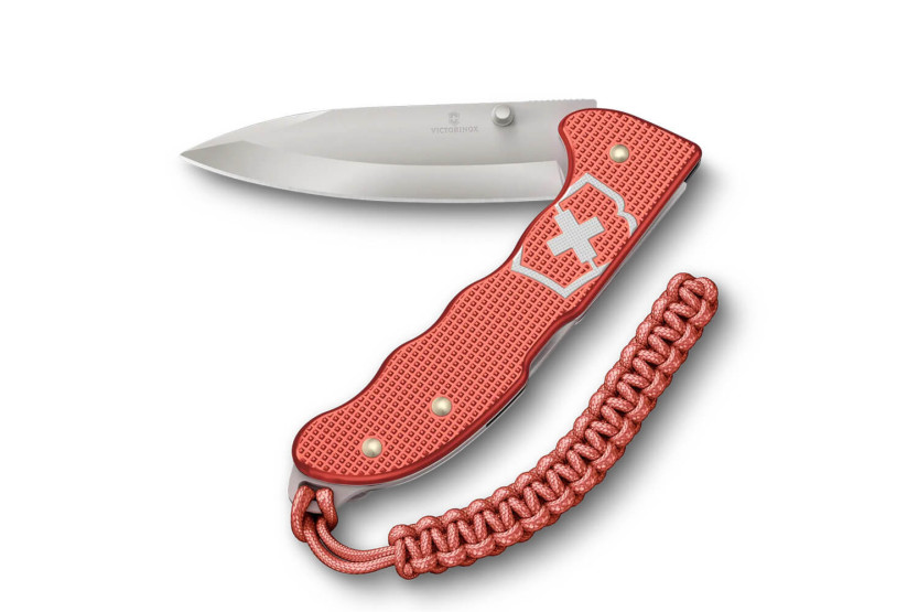 Klappmesser Victorinox Evoke Alox 0.9415.L25 Limitierte Auflage 2025 Griff Alox stone rot 13,6cm