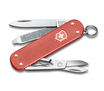 Navaja Suiza Victorinox Classic SD Alox Edición Limitada 2025 roja 58mm 5 funciones