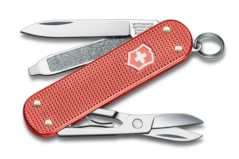 Canivete suíço Victorinox Classic SD Alox Edição Limitada 2025 vermelho 58mm 5 funções