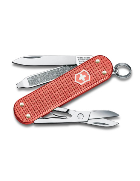 Canivete suíço Victorinox Classic SD Alox Edição Limitada 2025 vermelho 58mm 5 funções