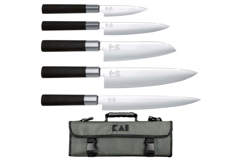KAI Wasabi Black EURO 5 japansk knivtaske