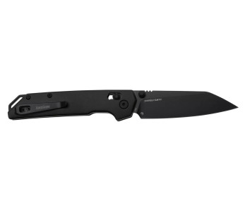 Kershaw Iridium Reverse Tanto Black 2038RBLK fällkniv 11,4 cm svart aluminiumhandtag 2