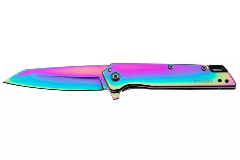 Kershaw Misdirect KS.1365RBW vouwmes 10.1cm rainbow roestvrijstalen handvat