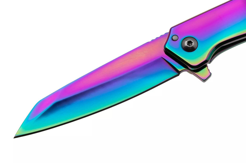 Kershaw Misdirect KS.1365RBW vouwmes 10.1cm rainbow roestvrijstalen handvat