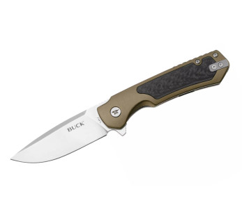 0714GRS Navaja plegable BUCK STINGER 11cm mango verde