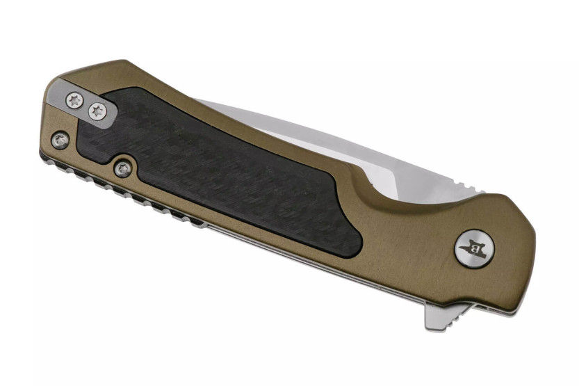 0714GRS BUCK STINGER coltello pieghevole 11cm manico verde