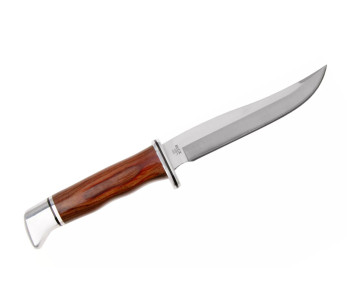Buck Knife 0105CCS1 Pathfinder Heritage Series 13cm blad cocobolo handtag + läderslida 2