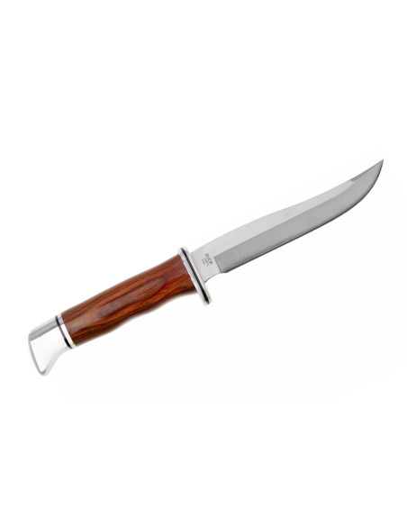 Buck Knife 0105CCS1 Pathfinder Heritage Series 13 cm blad cocobolo håndtag + læderskede