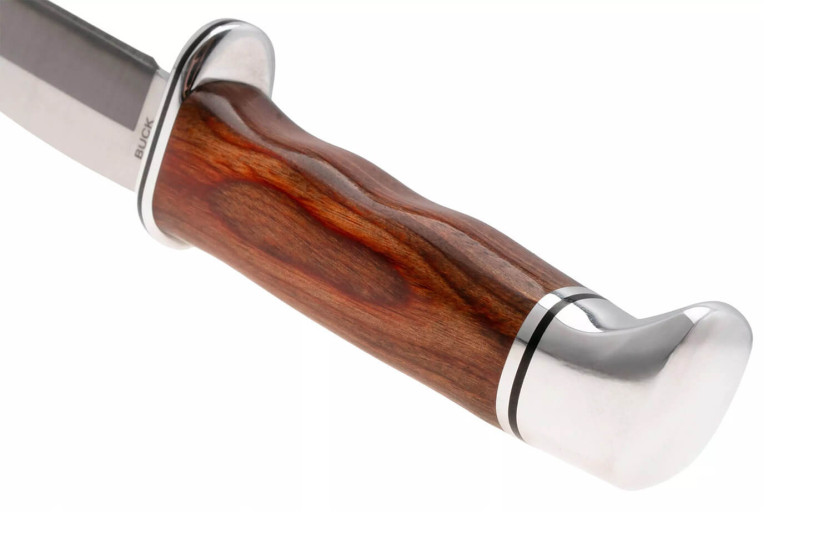 Buck Knife 0105CCS1 Pathfinder Heritage Series 13 cm blad cocobolo håndtag + læderskede
