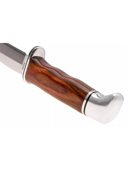 Cuchillo Buck 0105CCS1 Pathfinder Heritage Series 13cm hoja mango cocobolo + funda de cuero