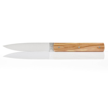 Set di 6 coltelli da tavola Perceval 9.47 fatti a mano in legno d'ulivo 2