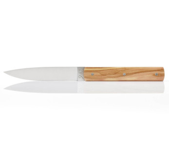 Cuchillo de mesa Perceval 9.47 en madera de olivo
