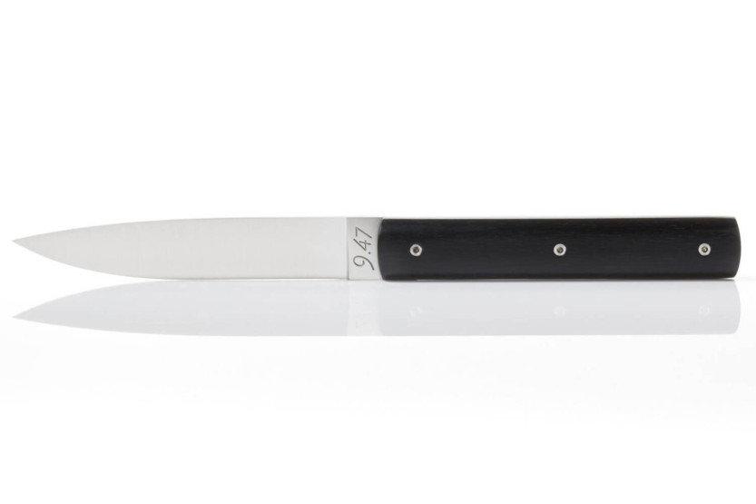 Tafelmesser Perceval 9.47 aus Gabun-Ebenholz