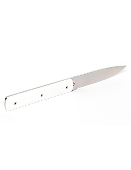 Coltello da tavola bianco Perceval 9,47