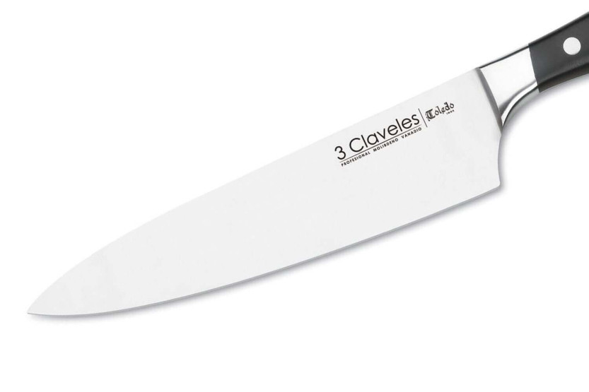 Kochkoffer 5 geschmiedete Profi-Messer 3 Claveles Toledo