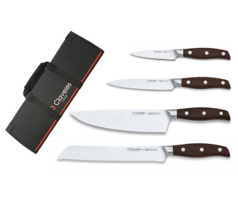 Conjunto de 4 facas de cozinha Norden3 Claveles