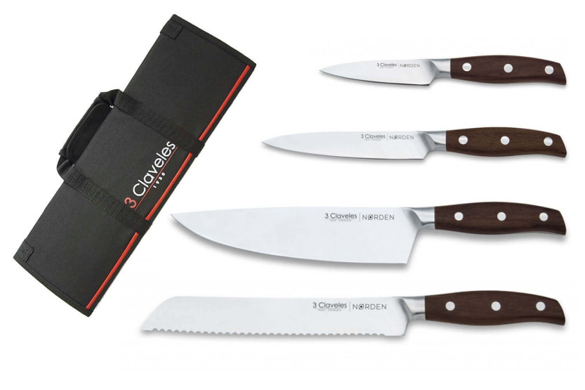 Set di 4 coltelli da cucina Norden3 Claveles