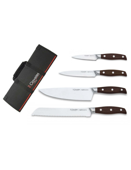 Set di 4 coltelli da cucina Norden3 Claveles