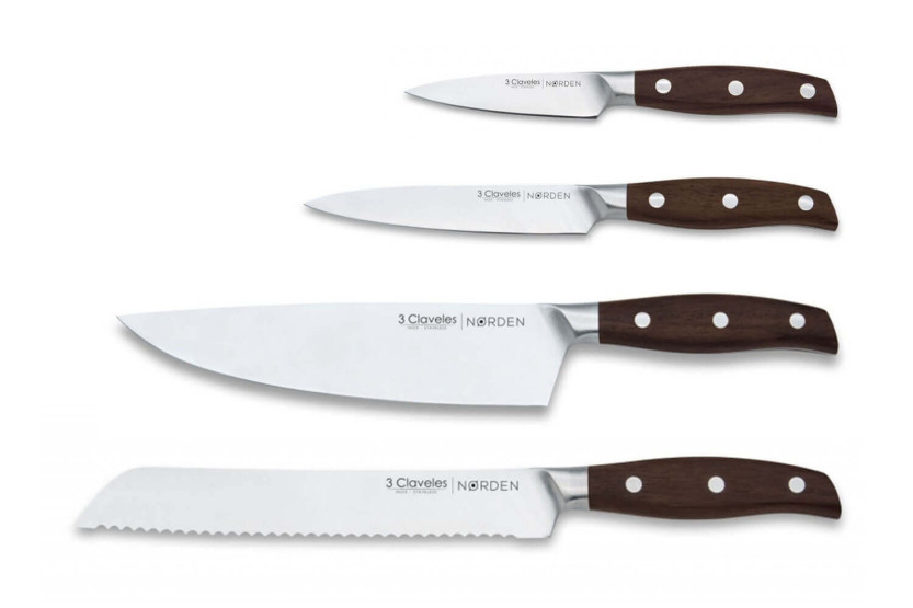 Set di 4 coltelli da cucina Norden3 Claveles