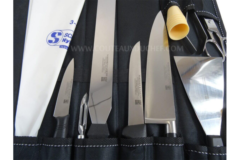 Valigetta da chef Martinez e Guascone da 11 pezzi