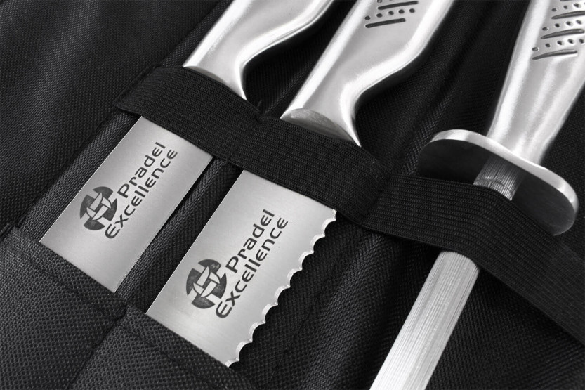 Pradel Excellence Messerkoffer mit 9 Messern aus rostfreiem Stahl