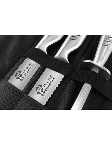 Pradel Excellence Messerkoffer mit 9 Messern aus rostfreiem Stahl