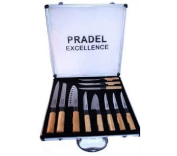 Set van 11 Pradel Excellence messen in Japanse stijl 2
