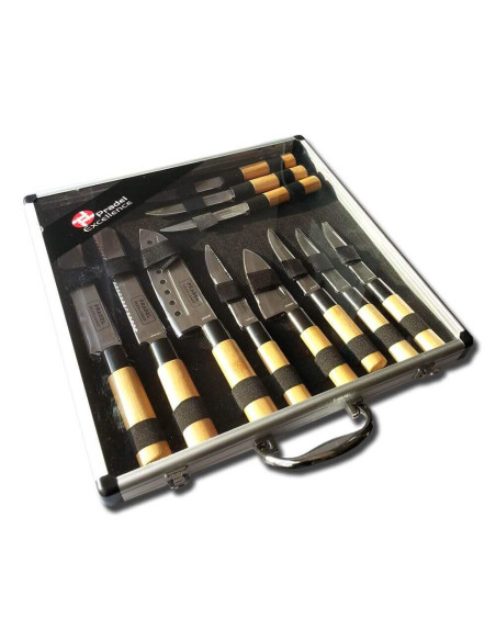 Pradel Excellence Koffer mit 11 Messern japanischer Art