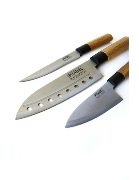Set di 11 coltelli Pradel Excellence in stile giapponese