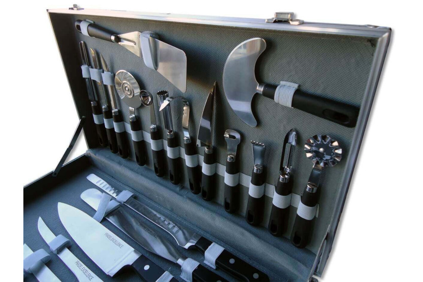 Valigetta da cuoco Pradel Excellence 23 coltelli e accessori