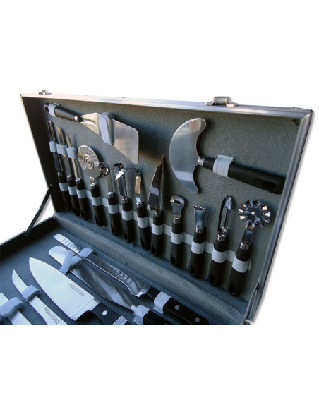 Pradel Excellence Kochkoffer 23 Messer und Zubehör
