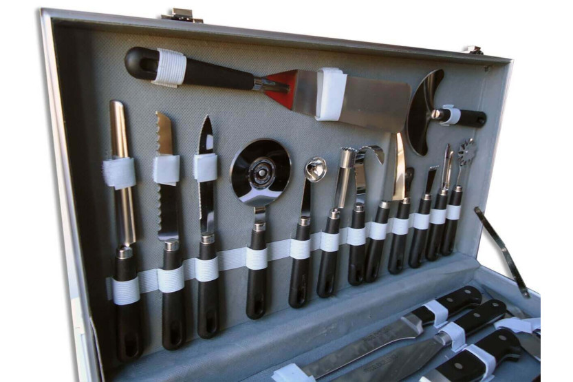 Valigetta da cuoco Pradel Excellence 23 coltelli e accessori