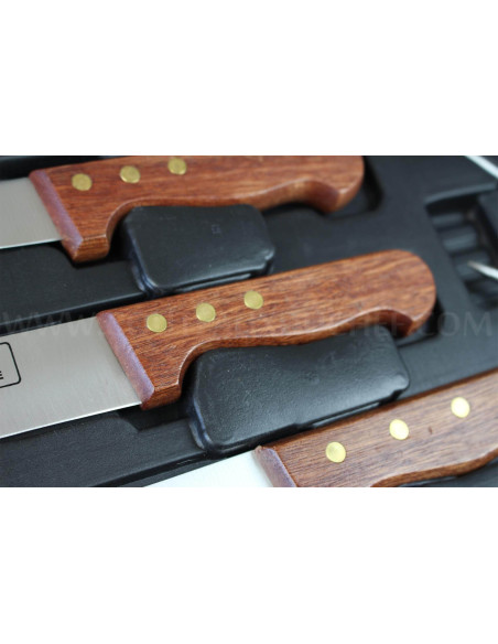 Pack of 7 knives and accessories for butchers and hunters Pradel Excellence