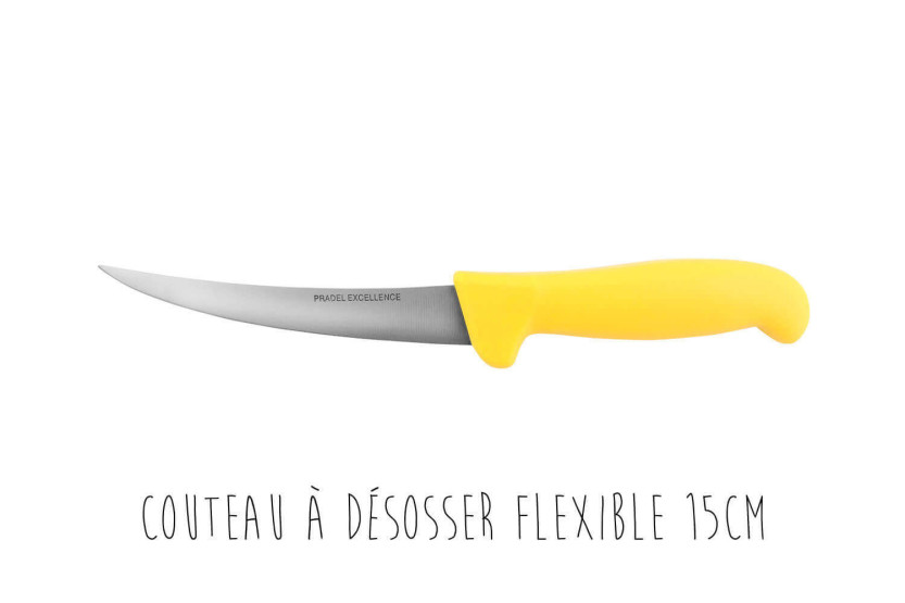 Pradel Excellence Set 6 coltelli da macellaio + 1 acciaio per affilare