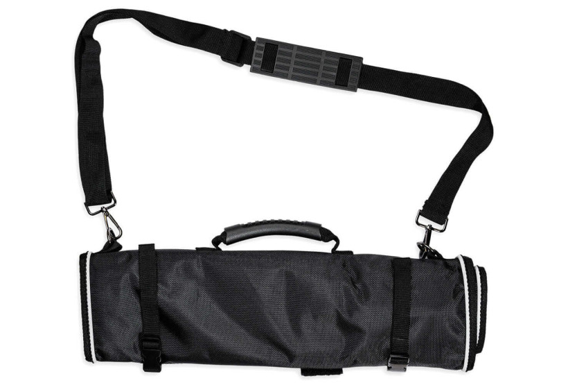 Estuche vacío Fukito para 9 cuchillos y utensilios + 2 bolsillos de almacenamiento