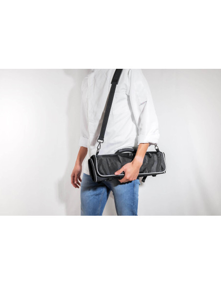Leere Fukito-Tasche für 9 Messer und Utensilien + 2 Aufbewahrungsfächer